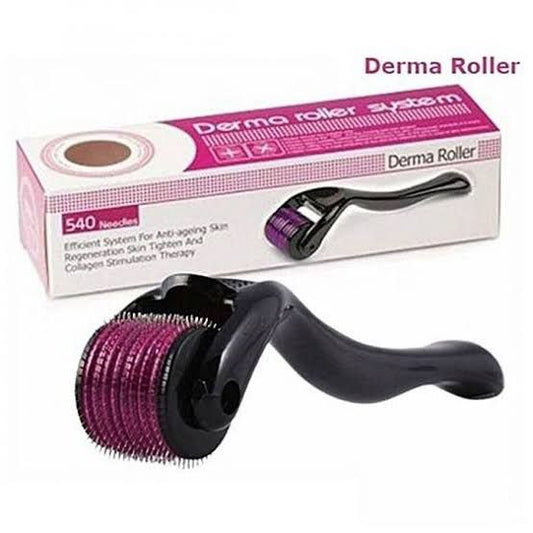 Combo Pack Derma Roller + Hair Oil Applicator Bottle + Hair Scalp Massager | Pack of 3 Deal
