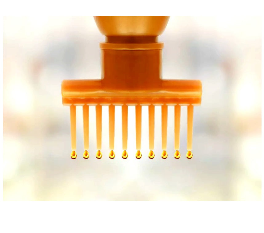 Combo Pack Derma Roller + Hair Oil Applicator Bottle + Hair Scalp Massager | Pack of 3 Deal