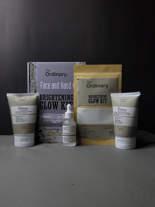 The Ordinary Glow Kit for Face & Hands – Brightening & Radiance Skincare bundle