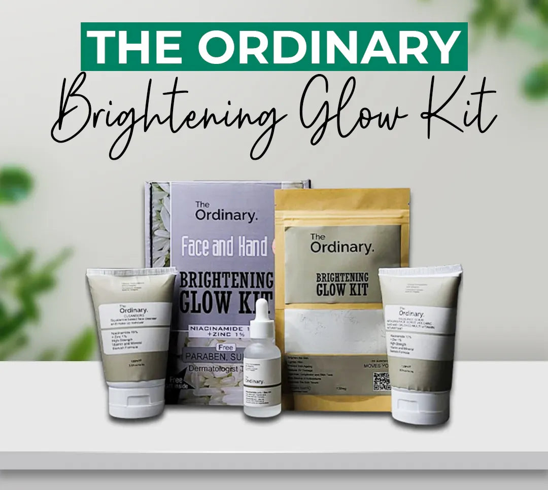 The Ordinary Glow Kit for Face & Hands – Brightening & Radiance Skincare bundle