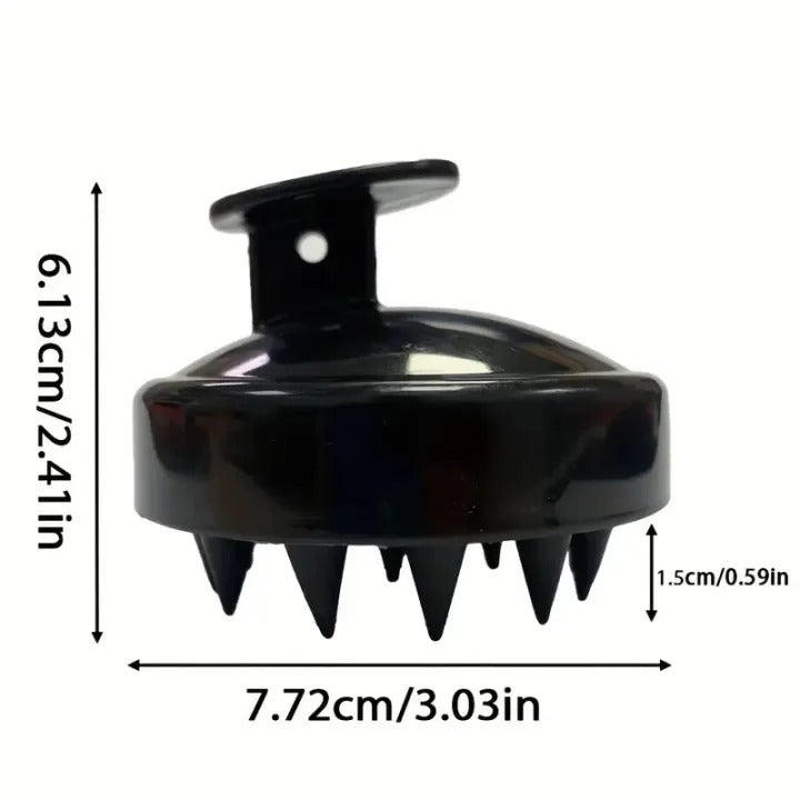 1 Piece Scalp Massager Shampoo Brush – Silicone Hair Scalp Scrubber for Deep Cleaning & Relaxing Massage