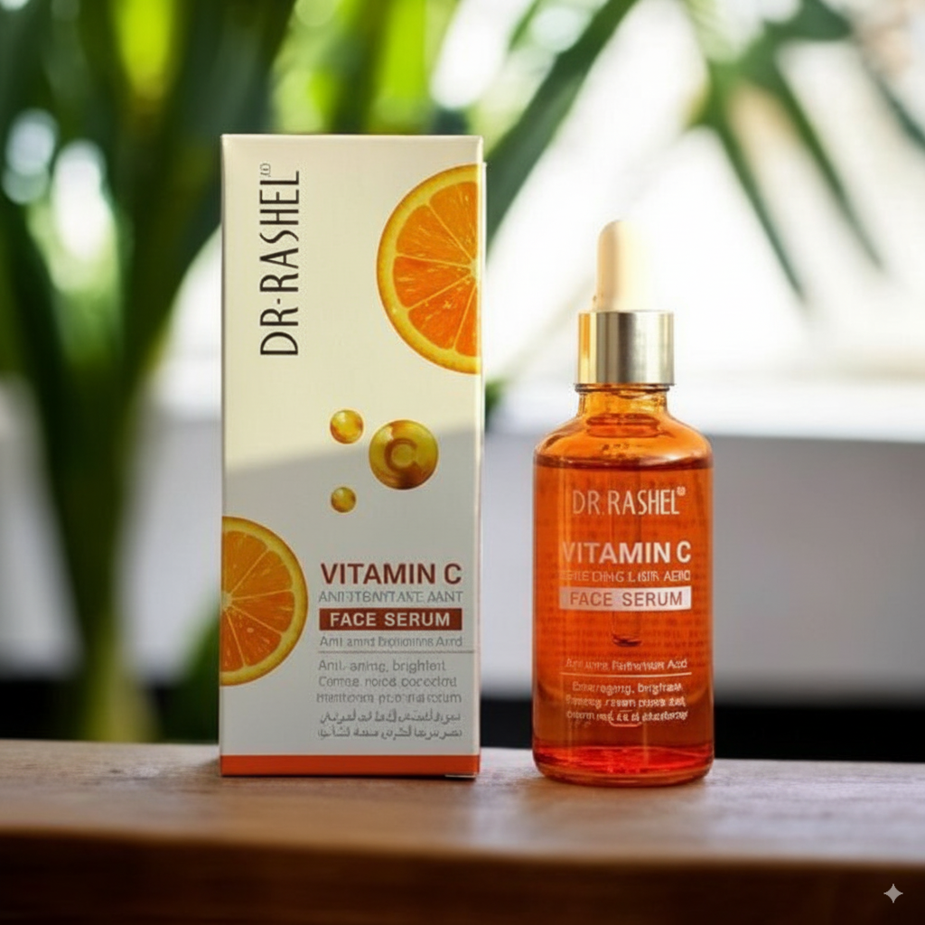 DR RASHEL Vitamin C Face Serum – Brightening & Anti-Aging Skin Care, 50ml