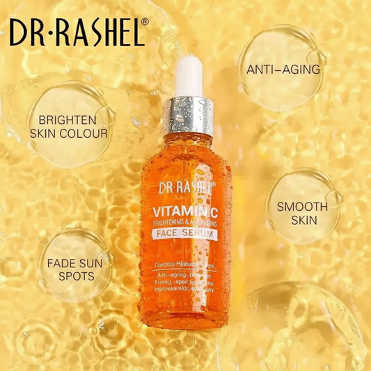 DR RASHEL Vitamin C Face Serum – Brightening & Anti-Aging Skin Care, 50ml