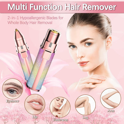 2 in 1 Electric Eyebrow Trimmer and Shaver