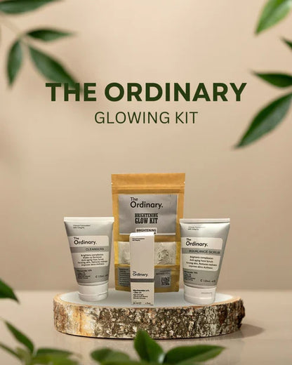 The Ordinary Glow Kit for Face & Hands – Brightening & Radiance Skincare bundle