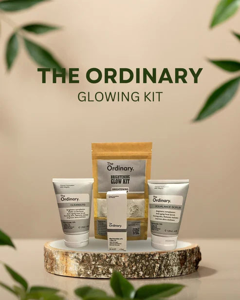 The Ordinary Glow Kit for Face & Hands – Brightening & Radiance Skincare bundle