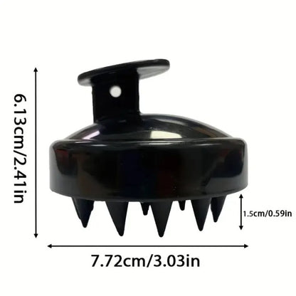 1 Piece Scalp Massager Shampoo Brush – Silicone Hair Scalp Scrubber for Deep Cleaning & Relaxing Massage